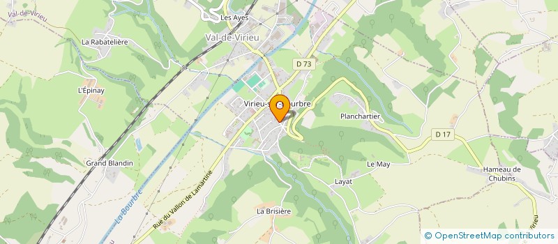 localisation de l'entreprise MONSIEUR THEO VELLET  VAL-DE-VIRIEU