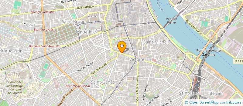 localisation de l'entreprise MONSIEUR THEO VICENZOTTO  BORDEAUX