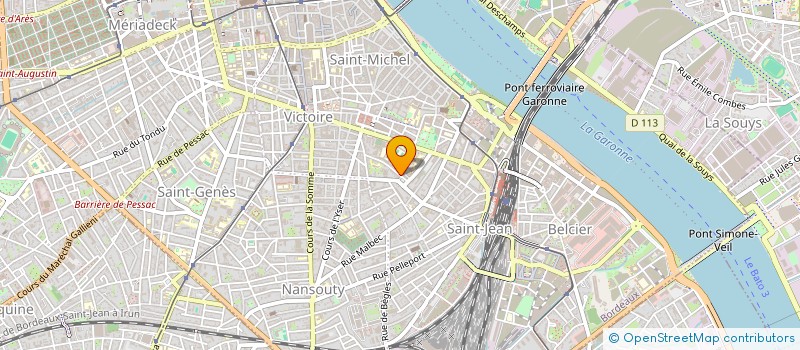 localisation de l'entreprise MONSIEUR THEO VINCENT  BORDEAUX