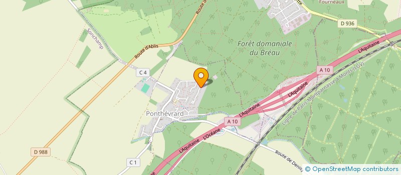 localisation de l'entreprise MONSIEUR THEO VOISIN  PONTHEVRARD