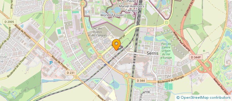 localisation de l'entreprise MONSIEUR THEO WACKERNIE  CHESSY