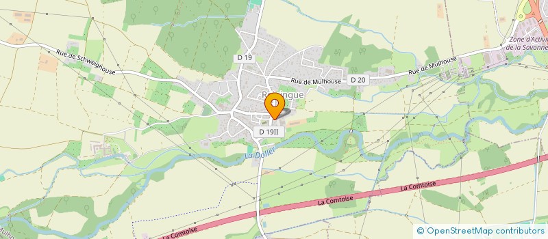 localisation de l'entreprise MONSIEUR THEO WALRY  REININGUE