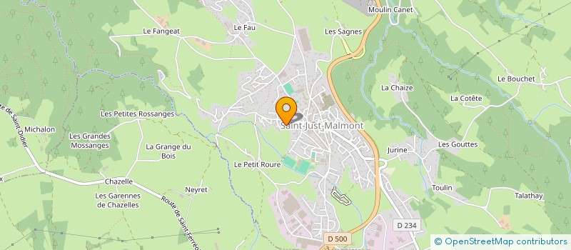 localisation de l'entreprise MONSIEUR THEO WANDAOGO  LA SEAUVE-SUR-SEMENE