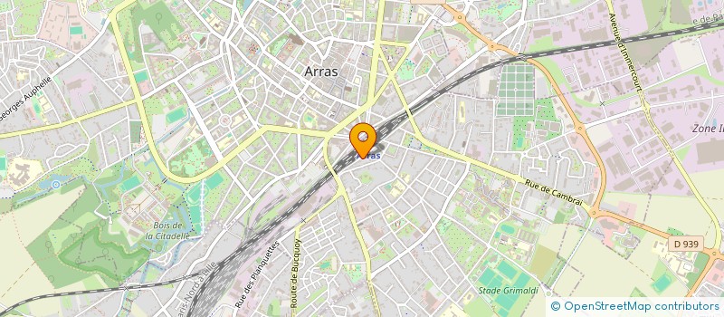 localisation de l'entreprise MONSIEUR THEO WATTEL à ARRAS
