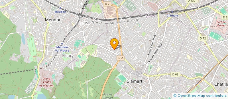 localisation de l'entreprise MONSIEUR THEO WEBEN à CLAMART