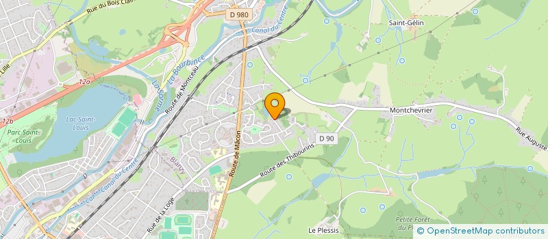 localisation de l'entreprise MONSIEUR THEO WOJTCZAK  BLANZY