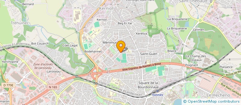 localisation de l'entreprise MONSIEUR THEO YAVUZ à VANNES