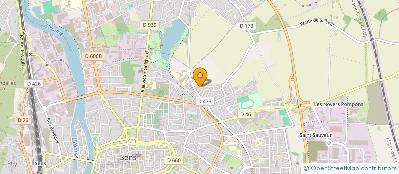 localisation de l'entreprise MONSIEUR THEO ZANANE  SENS