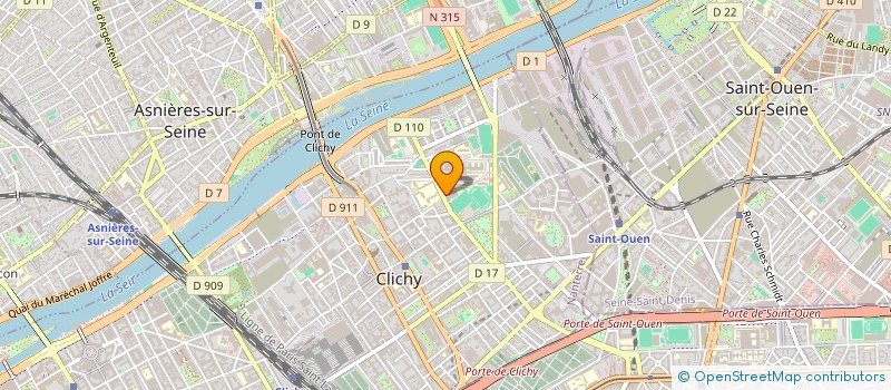 localisation de l'entreprise MONSIEUR THEO ZERIBI à CLICHY