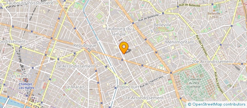 localisation de l'entreprise MONSIEUR THEO ZHOU  PARIS