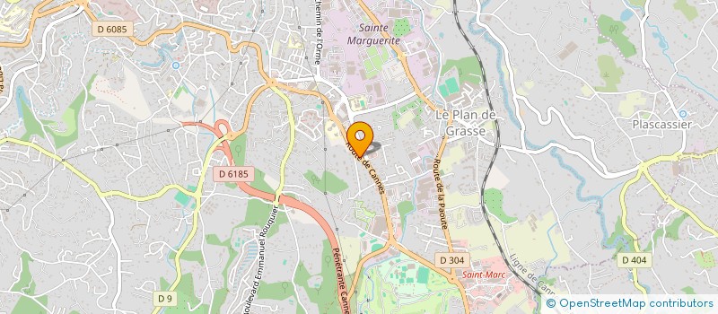 localisation de l'entreprise MONSIEUR THEO ZUNINO à GRASSE