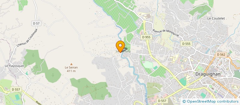 localisation de l'entreprise MONSIEUR THEODOR FRATILA  DRAGUIGNAN