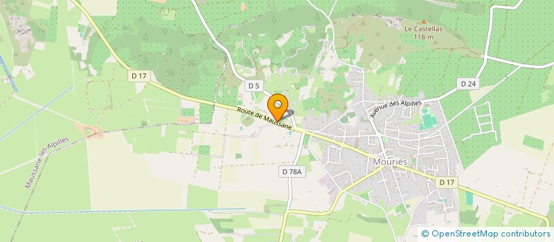 localisation de l'entreprise MONSIEUR THEODORE AGUERA  MOURIES