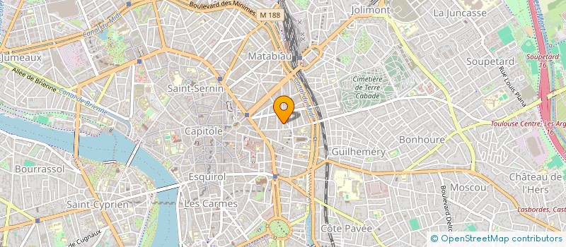 localisation de l'entreprise MONSIEUR THEODORE BAPTISTE à TOULOUSE