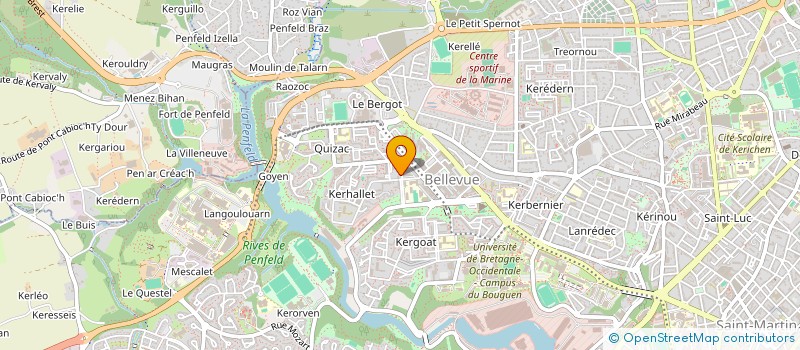 localisation de l'entreprise MONSIEUR THEODORE BESSON à BREST