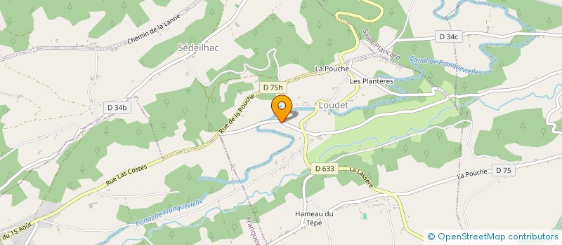 localisation de l'entreprise MONSIEUR THEODORE BUZON  LOUDET