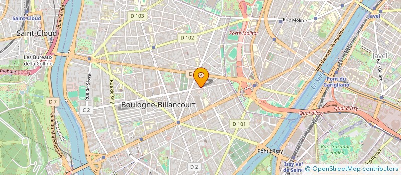 localisation de l'entreprise MONSIEUR THEODORE CONDETTE à BOULOGNE-BILLANCOURT