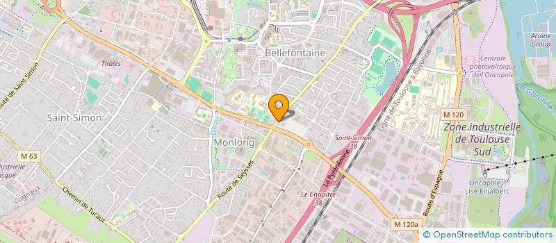 localisation de l'entreprise MONSIEUR THEODORE FEIGNE à TOULOUSE