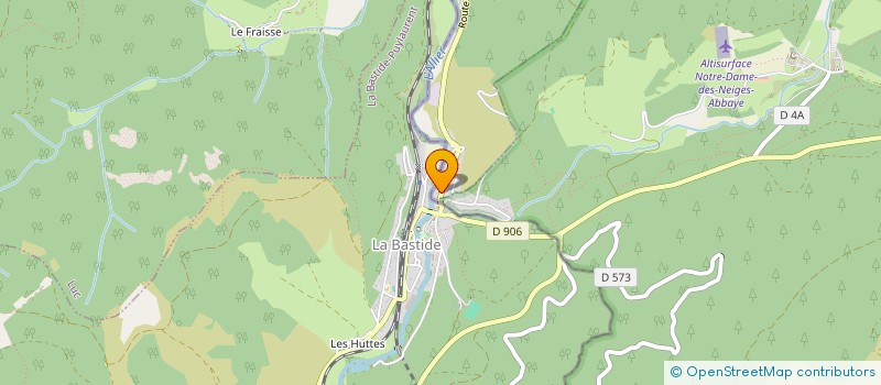 localisation de l'entreprise MONSIEUR THEODORE GUEGUEN  LAVEYRUNE