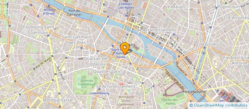 localisation de l'entreprise MONSIEUR THEODORE GUILLO  PARIS