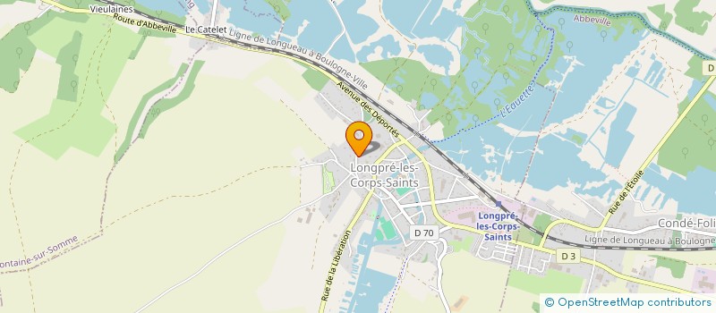 localisation de l'entreprise MONSIEUR THEODORE HENOCQUE  VAUDRICOURT