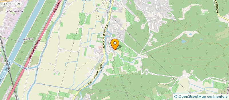 localisation de l'entreprise MONSIEUR THEODORE JUY DE BOURCHELLES  BOLLENE