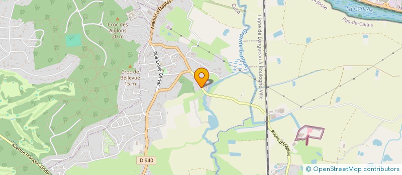 localisation de l'entreprise MONSIEUR THEODORE LABYT  CUCQ