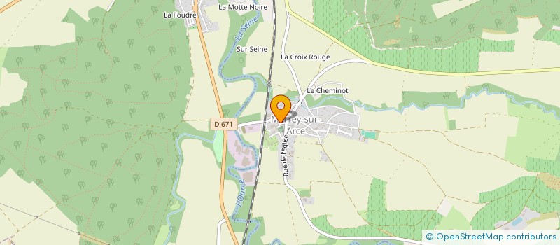 localisation de l'entreprise MONSIEUR THEODORE LACROIX à MERREY-SUR-ARCE