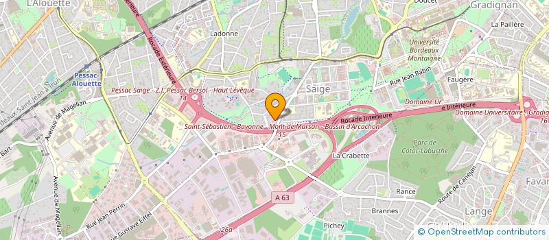 localisation de l'entreprise MONSIEUR THEODORE LANKOANDE à PESSAC