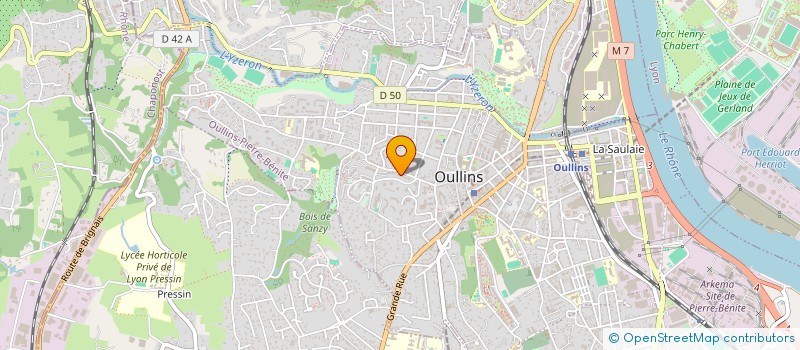 localisation de l'entreprise MONSIEUR THEODORE LAURENT  OULLINS-PIERRE-BENITE