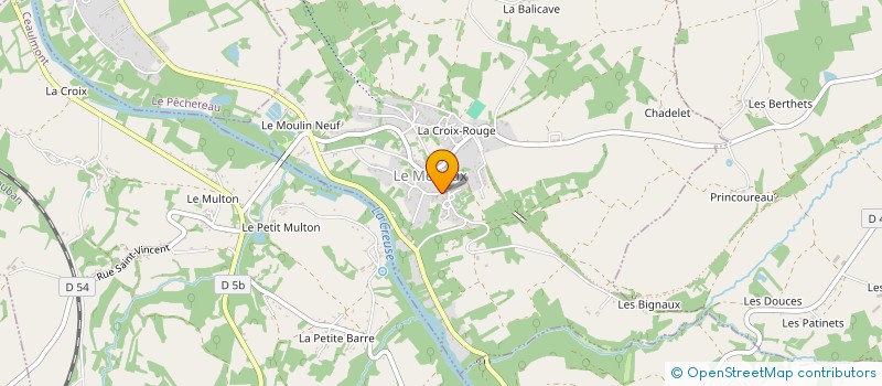 localisation de l'entreprise MONSIEUR THEODORE MULLER à LE MENOUX