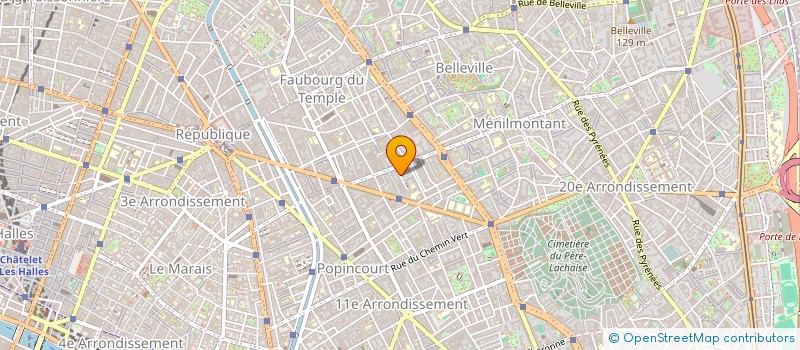 localisation de l'entreprise MONSIEUR THEODORE PARIZET  PARIS