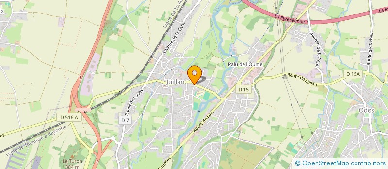 localisation de l'entreprise MONSIEUR THEODORE POLI  JUILLAN