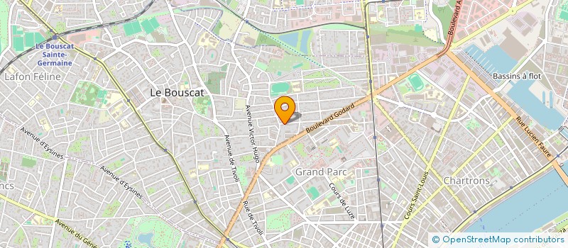 localisation de l'entreprise MONSIEUR THEODORE ROSGOVAS  LE BOUSCAT