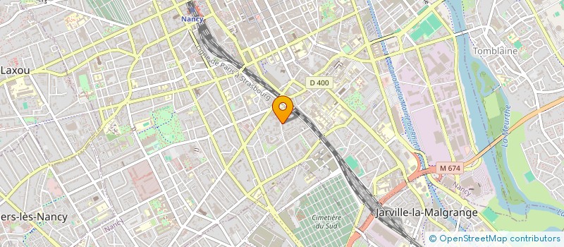 localisation de l'entreprise MONSIEUR THEODORE SONTSA  NANCY