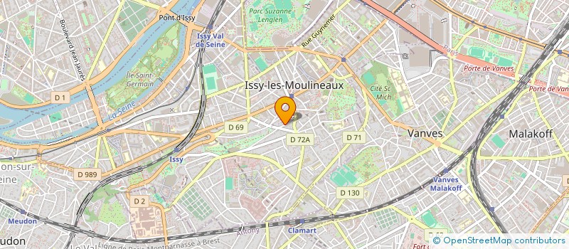 localisation de l'entreprise MONSIEUR THEODORE SUTRA FOURCADE à ISSY-LES-MOULINEAUX