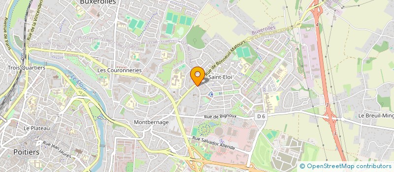 localisation de l'entreprise MONSIEUR THEODORE SYLVESTRE  RUELLE-SUR-TOUVRE