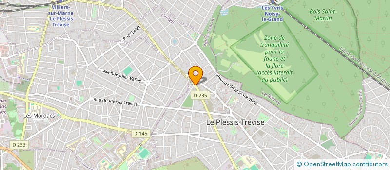 localisation de l'entreprise MONSIEUR THEODORE TACHER à LE PLESSIS-TREVISE