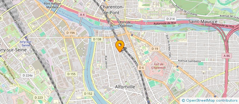 localisation de l'entreprise MONSIEUR THEODORE THEODORE  ALFORTVILLE