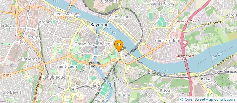 localisation de l'entreprise MONSIEUR THEODORE VIS  BAYONNE