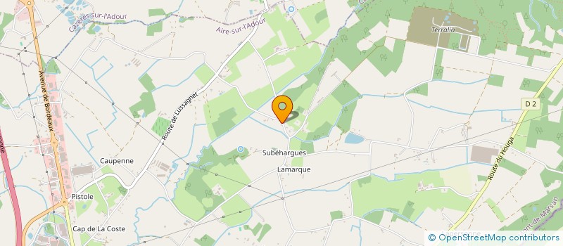 localisation de l'entreprise MONSIEUR THEODORE WAKOLO WAKANUMUNE  AIRE-SUR-L'ADOUR