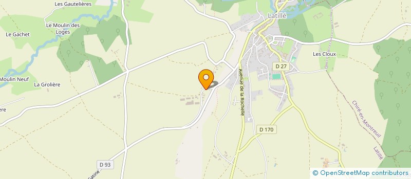 localisation de l'entreprise MONSIEUR THEOPHANE GIRARD  LATILLE