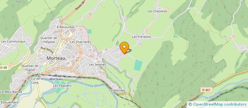 localisation de l'entreprise MONSIEUR THEOPHANE QUARTIER DIT MAIRE à LES FINS