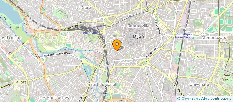 localisation de l'entreprise MONSIEUR THEOPHANE WALLERICH à DIJON
