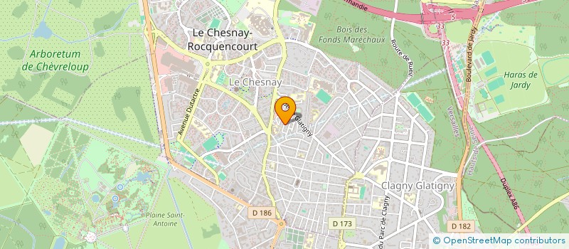 localisation de l'entreprise MONSIEUR THEOPHILE ALLARD DE GRANDMAISON à LE CHESNAY-ROCQUENCOURT