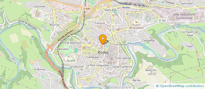 localisation de l'entreprise MONSIEUR THEOPHILE ARCHIMBAUD  OLEMPS