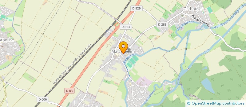 localisation de l'entreprise MONSIEUR THEOPHILE BREYSACH  MATZENHEIM