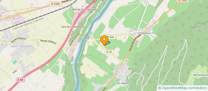 localisation de l'entreprise MONSIEUR THEOPHILE CEDIT à IZERON