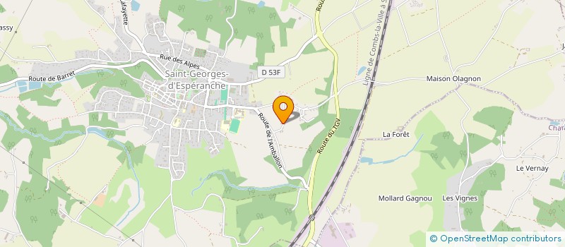 localisation de l'entreprise MONSIEUR THEOPHILE CLAIR  SAINT-GEORGES-D'ESPERANCHE