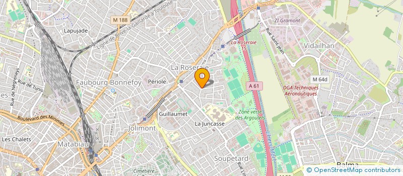 localisation de l'entreprise MONSIEUR THEOPHILE DE GERMAIN  EGLETONS